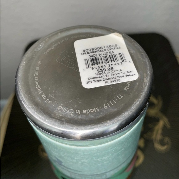 Tervis ~  Star Wars Mandalorian Baby Yoda The Child 20oz Stainless Tumbler Cup - Picture 6 of 7